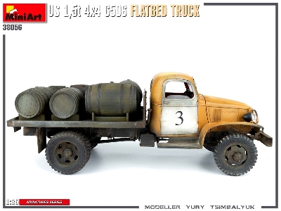 U.S. 1,5t 4&#215;4 G506 Flatbed Truck - image 38