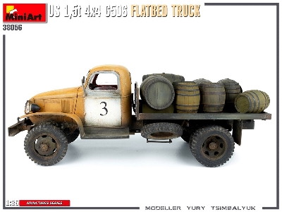 U.S. 1,5t 4&#215;4 G506 Flatbed Truck - image 39