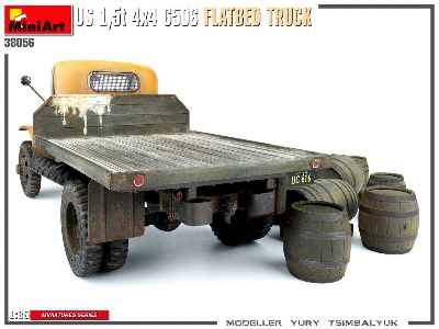 U.S. 1,5t 4&#215;4 G506 Flatbed Truck - image 40