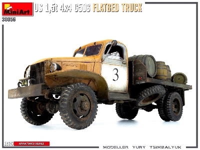 U.S. 1,5t 4&#215;4 G506 Flatbed Truck - image 41