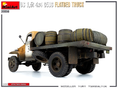 U.S. 1,5t 4&#215;4 G506 Flatbed Truck - image 42