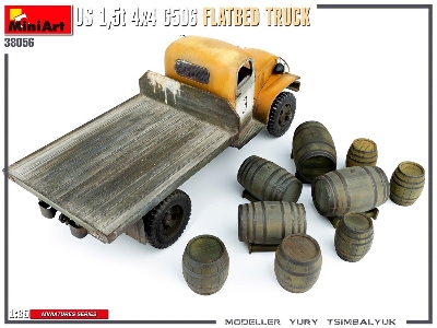 U.S. 1,5t 4&#215;4 G506 Flatbed Truck - image 43