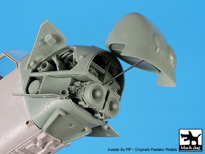 Uh-5 Wessex Engine + Folding Tail For Italeri - image 4