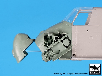 Uh-5 Wessex Engine + Folding Tail For Italeri - image 5