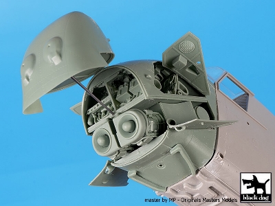 Uh-5 Wessex Engine + Folding Tail For Italeri - image 6