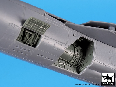 Mig 23 Bn Wheel Bays+spine For Eduard - image 6