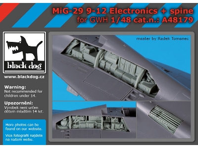 Mig-29 9-12 Electronics And Spine For Gwh - image 1