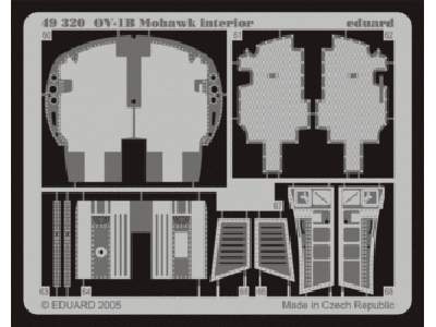 OV-1B interior 1/48 - Roden - image 1