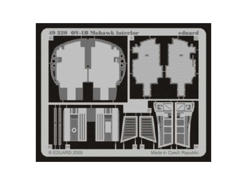 OV-1B interior 1/48 - Roden - image 1