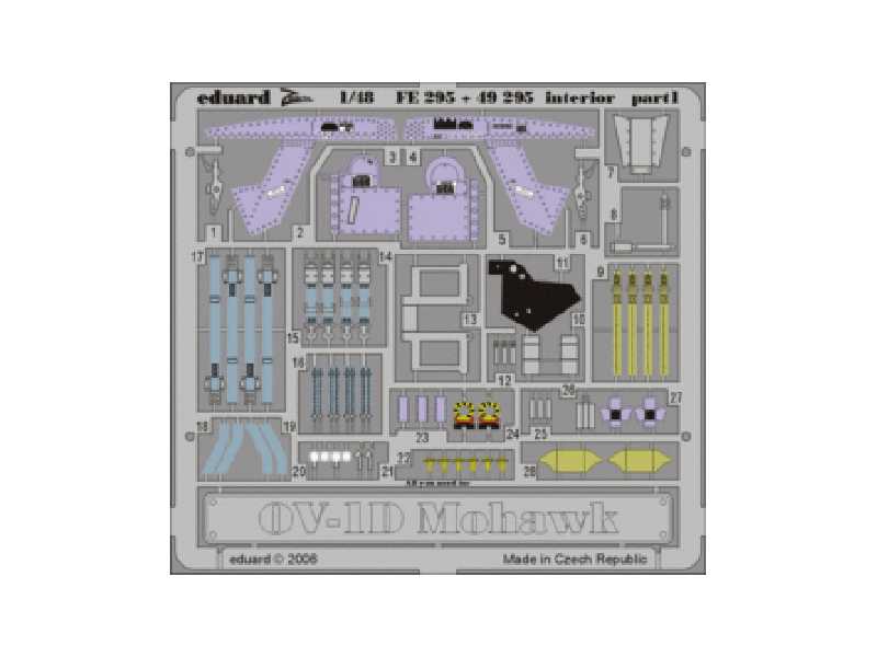 OV-1D interior 1/48 - Roden - image 1