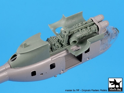 As 332 Super Puma Engine + Radar For Italeri - image 3