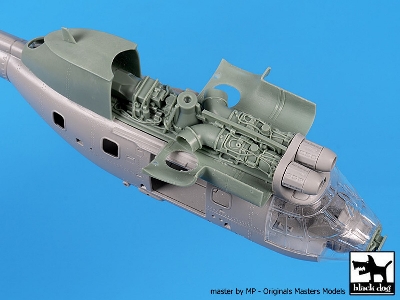 As 332 Super Puma Engine + Radar For Italeri - image 4