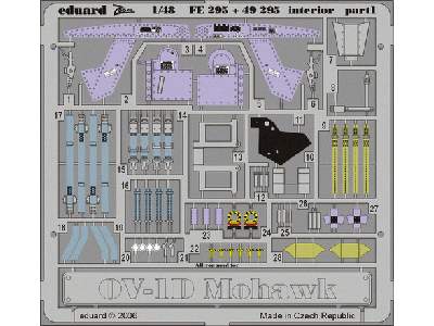 OV-1D interior 1/48 - Roden - image 2