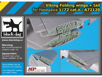 Viking Folding Wings And Tail For Hasegawa - image 1