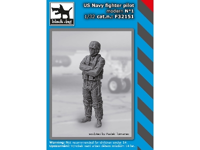 Us Navy Fighter Pilot Modern N 1 - image 1