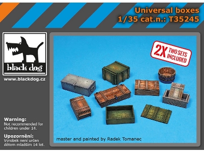 Universal Boxes Wwii Accessories Set - image 1