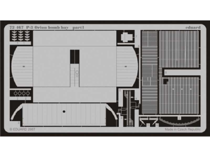 P-3 bomb bay 1/72 - Hasegawa - image 1