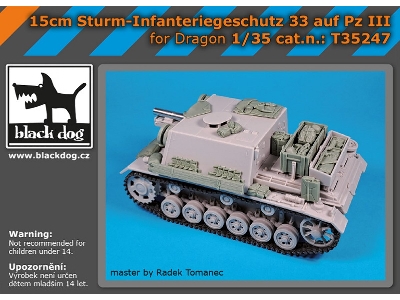 Sturm Infanteriegeschutz 33 Auf Pz Iii For Dragon - image 1