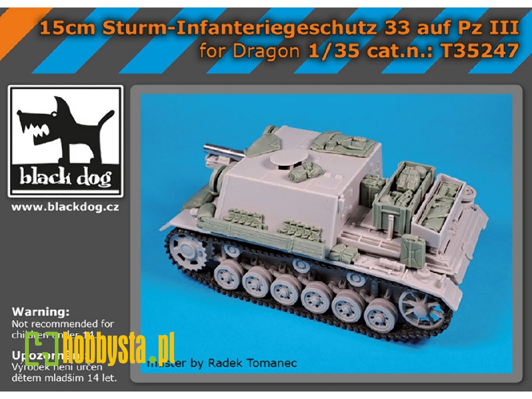 Sturm Infanteriegeschutz 33 Auf Pz Iii For Dragon - image 1