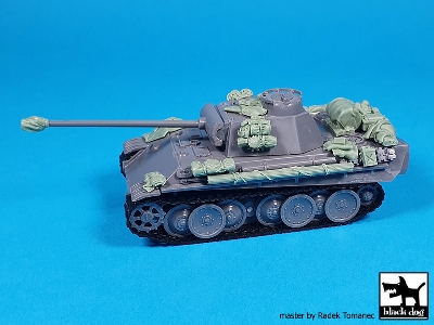 Pz.Kpfw V Panther Ausf G Accessories Set For Hasegawa - image 2