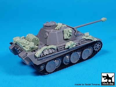 Pz.Kpfw V Panther Ausf G Accessories Set For Hasegawa - image 3