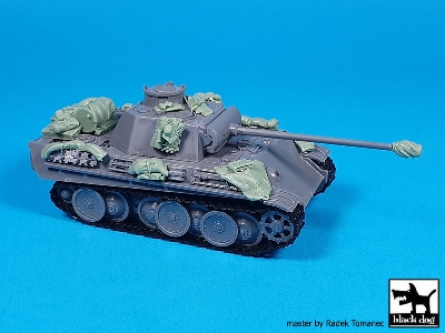 Pz.Kpfw V Panther Ausf G Accessories Set For Hasegawa - image 4