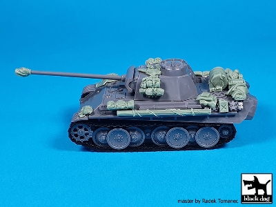 Pz.Kpfw V Panther Ausf G Accessories Set For Hasegawa - image 6