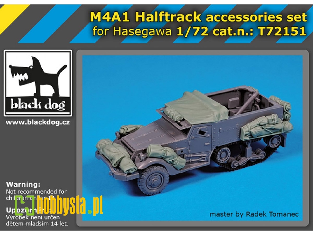 M4a1 Halftrack Accessories For Hasegawa - image 1