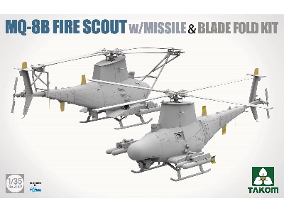 MQ-8B Fire Scout w/missile and blade fold kit - image 3