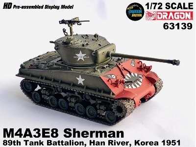 M4a3e8 Sherman 89th Tank Battalion, Han River, Korea 1951 - image 3