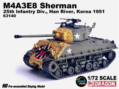 M4a3e8 Sherman 25th Infantry Div., Han River, Korea 1951 - image 1