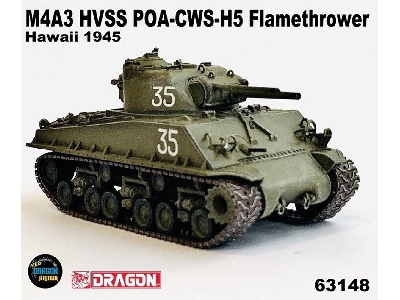 M4a3 Hvss Poa-cws-h5 Flamethrower Hawaii 1945 - image 1