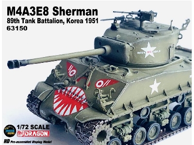 M4a3e8 Sherman 89th Tank Battalion, Korea 1951 - image 1