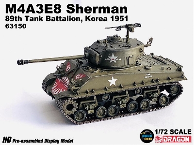 M4a3e8 Sherman 89th Tank Battalion, Korea 1951 - image 3