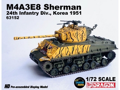 M4a3e8 Sherman 24th Infantry Div., Korea 1951 - image 1