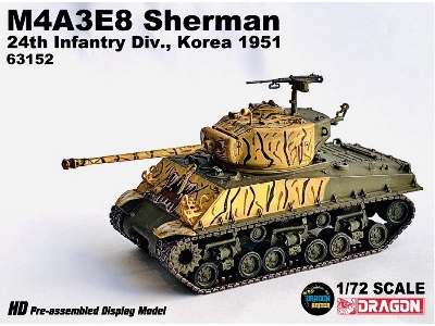 M4a3e8 Sherman 24th Infantry Div., Korea 1951 - image 4