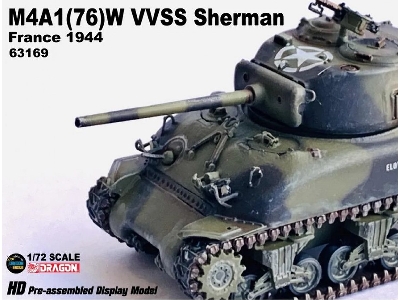 M4a1(76)w Vvss Sherman France 1944 - image 1