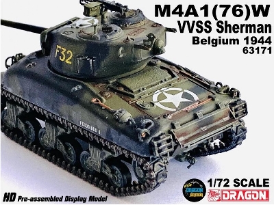 M4a1 (76)w Vvss Sherman Belgium 1944 - image 2