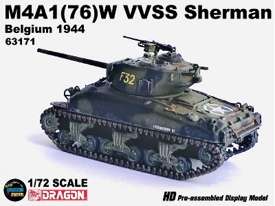 M4a1 (76)w Vvss Sherman Belgium 1944 - image 3