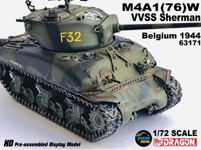 M4a1 (76)w Vvss Sherman Belgium 1944 - image 4
