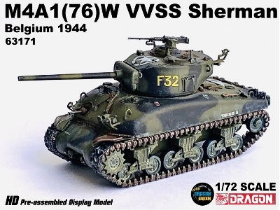 M4a1 (76)w Vvss Sherman Belgium 1944 - image 5