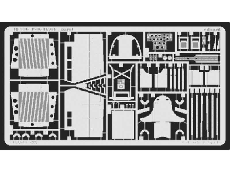 P-36 1/48 - Academy Minicraft - image 1