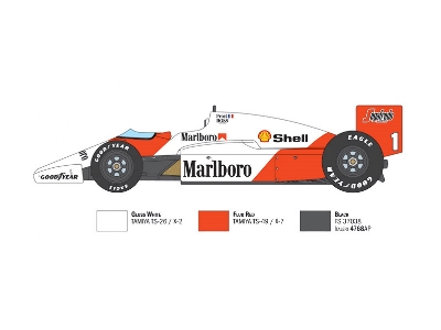 McLaren MP4/2C Prost-Rosberg - image 5