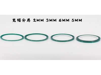 Transparent Green Hard-edged Engraving Tape - 2 Mm - image 2