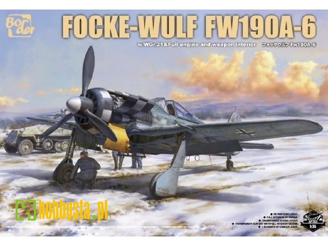 Focke-Wulf Fw 190A-6 w/Wgr. 21 & Full engine and weapons interior - image 1 Focke-Wulf Fw 190A-6 w/Wgr. 21 & Full engine and weapons interior - image 1