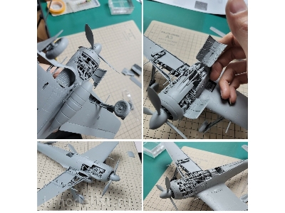 Focke-Wulf Fw 190A-6 w/Wgr. 21 & Full engine and weapons interior - image 2