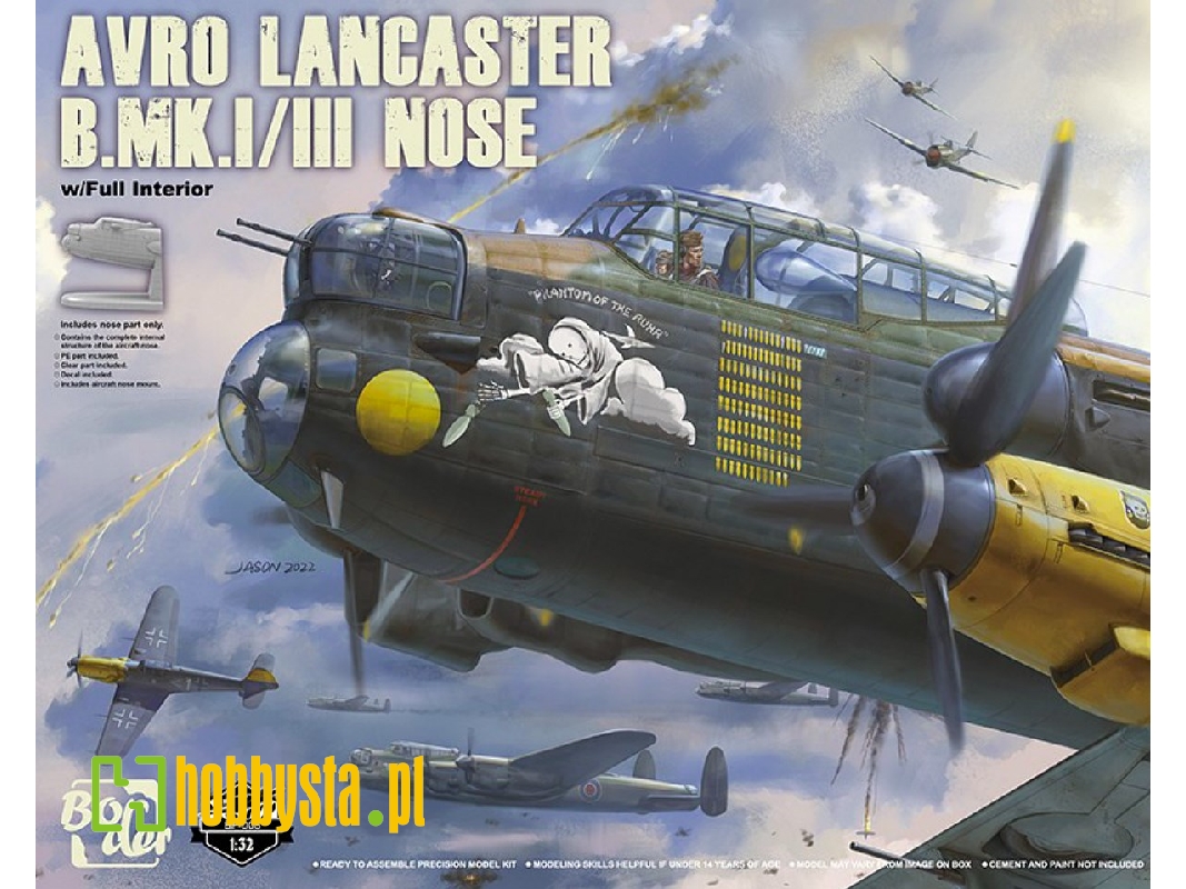 Nose Of Avro Lancaster B Mk.I/Iii W/ Full Interior - image 1