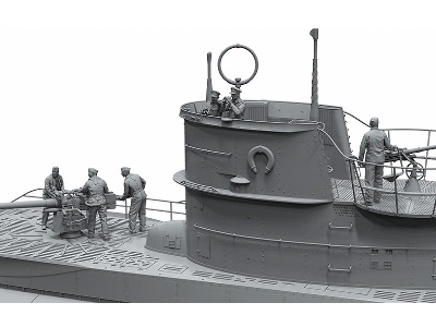 German Submarines & Commanders Set Of 6 Resin Figures - image 6