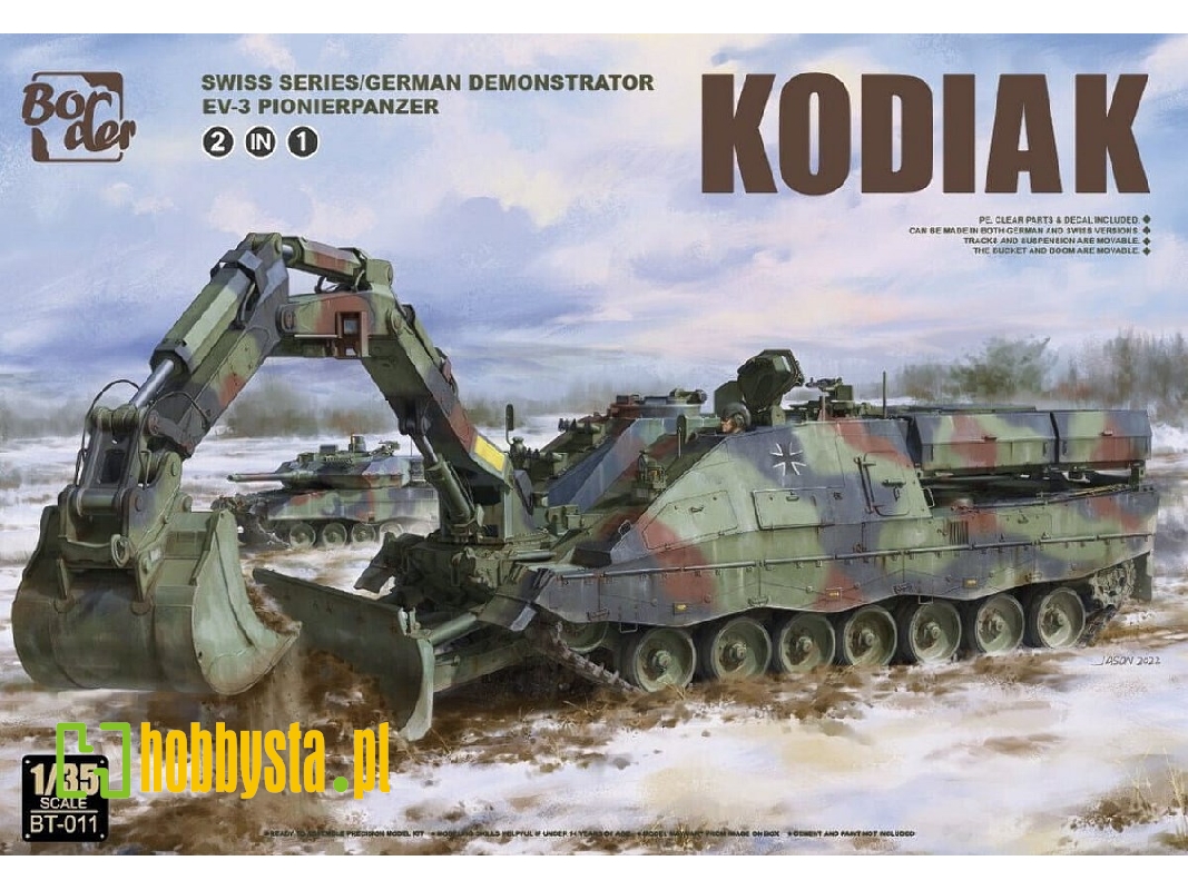 Kodiak Swiss Series/German Demonstrator Ev-3 Pionierpanzer 2 In 1 - image 1