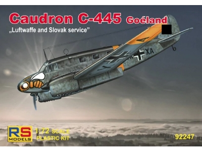 Caudron C-445 Goeland Luftwaffe And Slovak Service - image 1